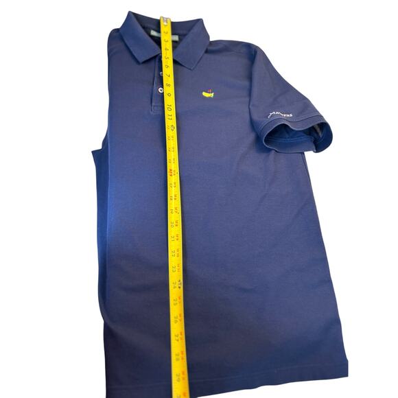 Masters Collection Men's Navy Short-Sleeve Golf Polo Augusta Logo XL Pima Cotton - Picture 9 of 9